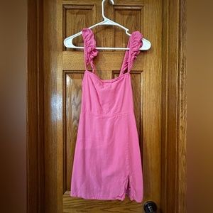 Pink dress